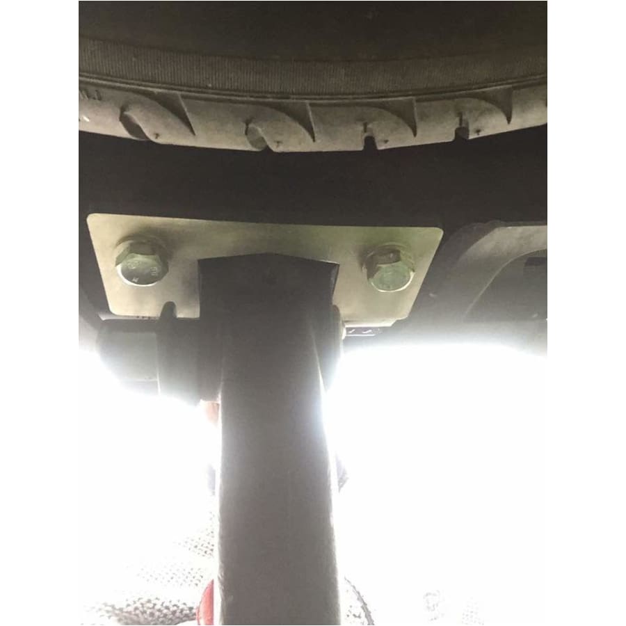 Discovery 3, 4 and Range Rover Sport towbar security plate