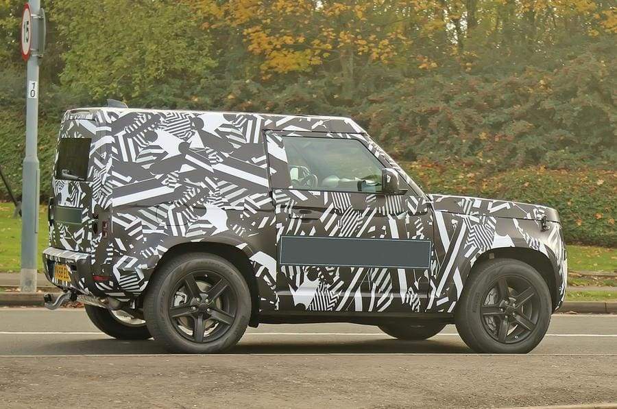 The New Defender Spied...