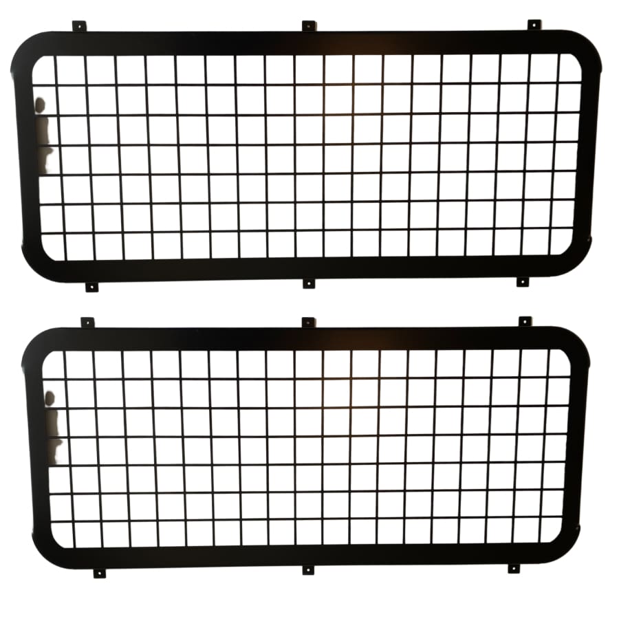 Set of five window guards for Defender - LRD Track