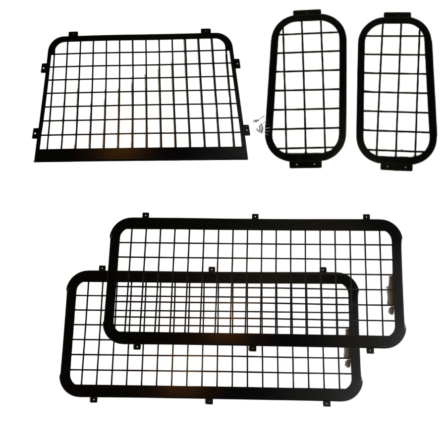 Set of five window guards for Defender - LRD Track