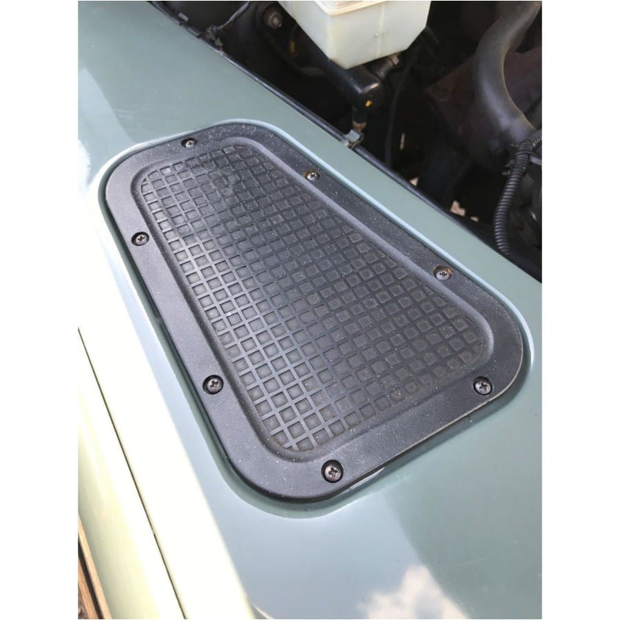 Wingtop bonnet release cable guard - LRD Track