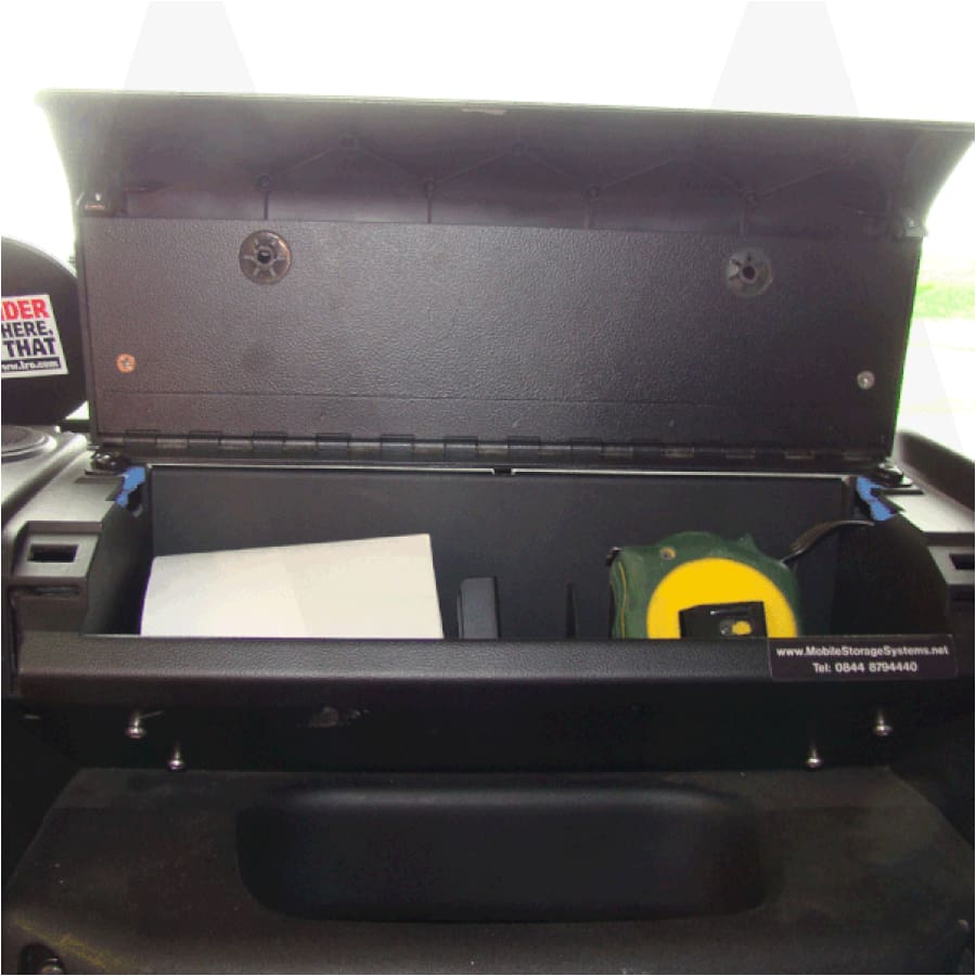 Glove box for the Defender