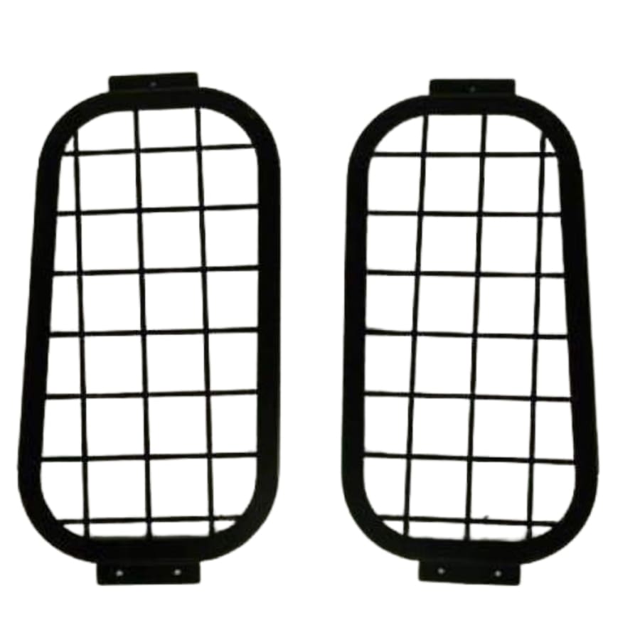Rear Quarter Window Guards (Stainless Steel)